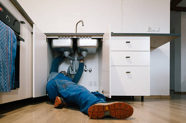 Professional Drain Cleaning technician working in Clearwater, MN